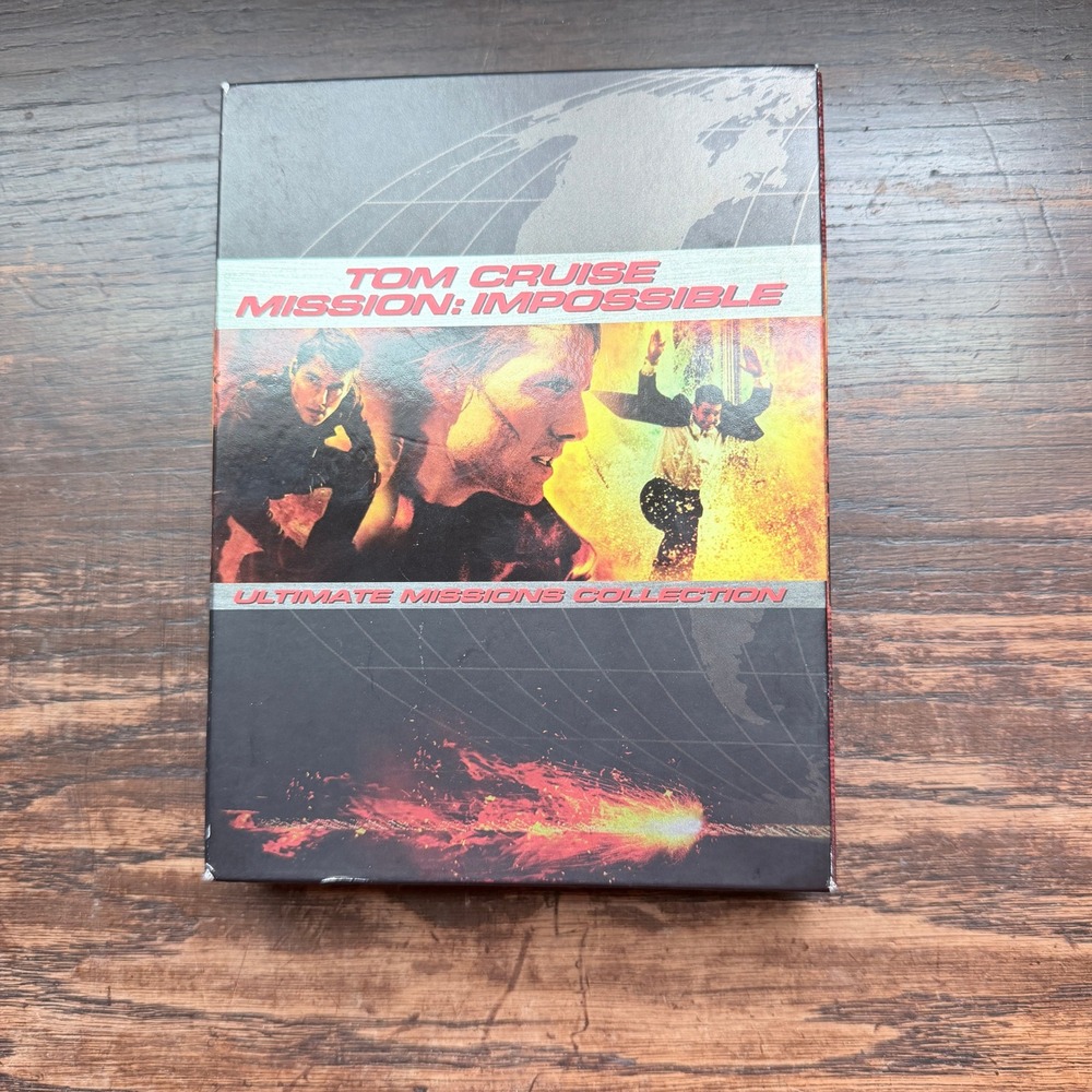 Mission Impossible Ultimate‎ Missions Collection DVD Box Set Tom Cruise Complete